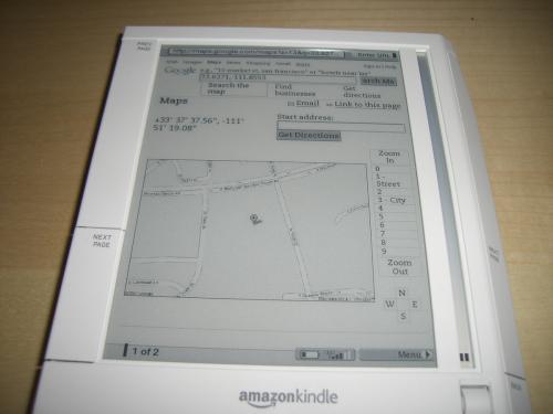 kindle gps