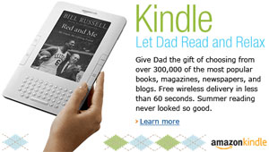 Kindle As Father's Day Gift