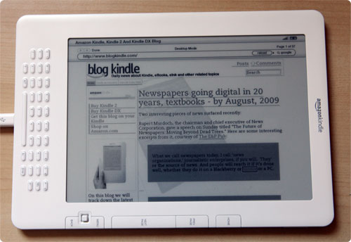 Kindle DX Basic Web