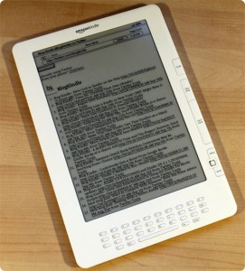 Amazon Kindle DX