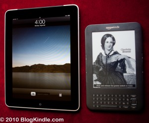 Kindle 3 vs Apple iPad