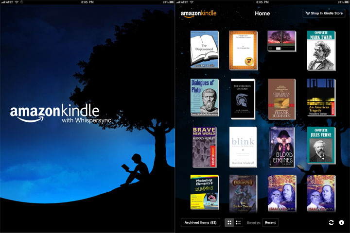 Amazon Kindle for iPad