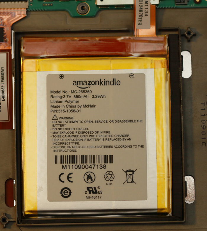 Kindle4 battery